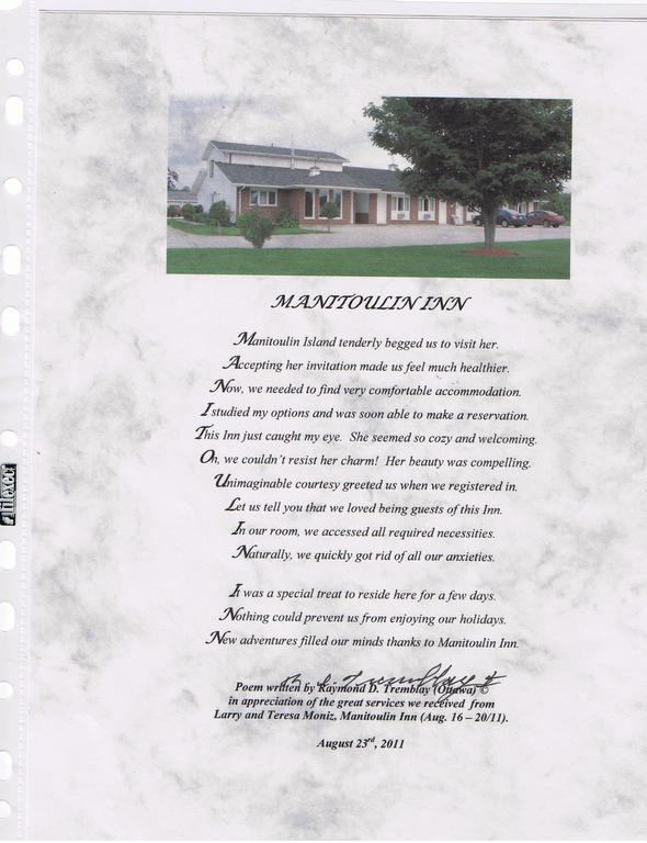 Manitoulin Inn Mindemoya Bagian luar foto